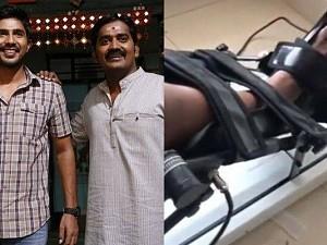 Vishnu Vishal lets out a secret about actor Karunakaran's injury: 
