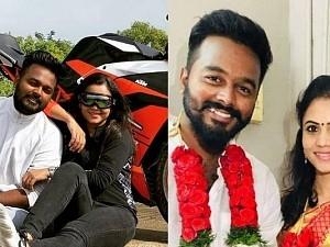 After marriage, struggled hard to... - CWC Manimegalai gets emotional about her stolen bike!