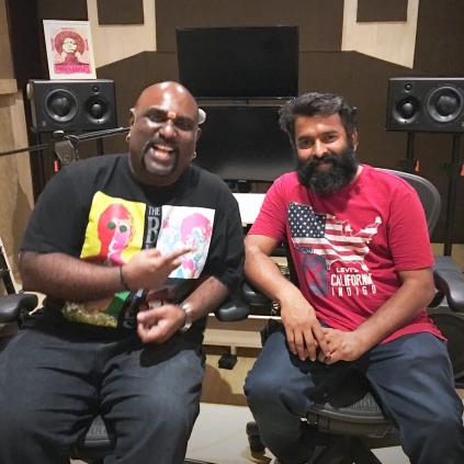 Yogi B raps for Santhosh Narayanan in Rajini's Kaala